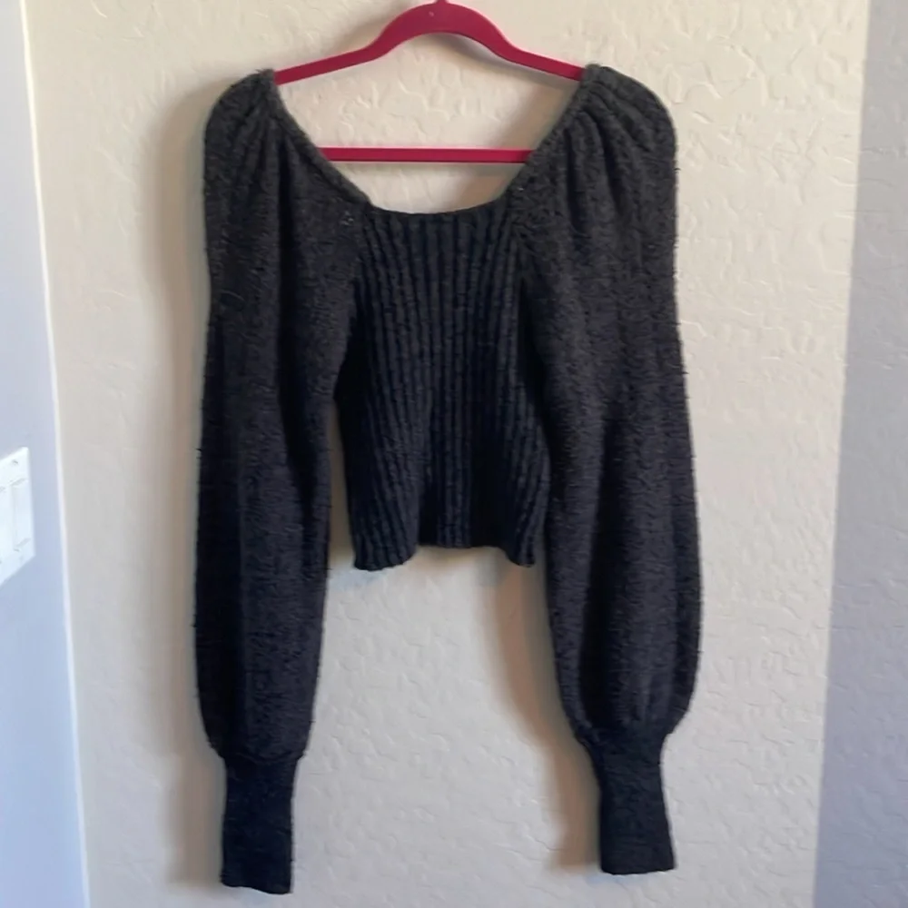 Free People Katie Mix Stitch Sweater